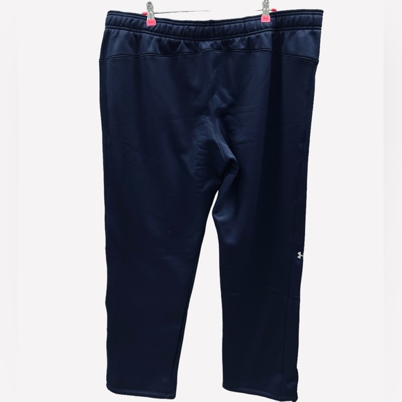 Under Armour UA Double Threat Armour Fleece Navy Pants 1295299-410 Size 3XL - Picture 7 of 10